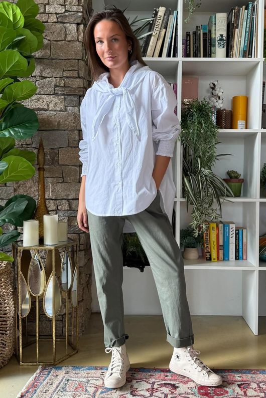 Luxury Tapered Magic Trouser Khaki